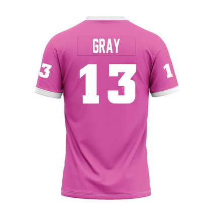 UTC - NCAA Football : Hudson Gray - Pink Premium Football Jersey