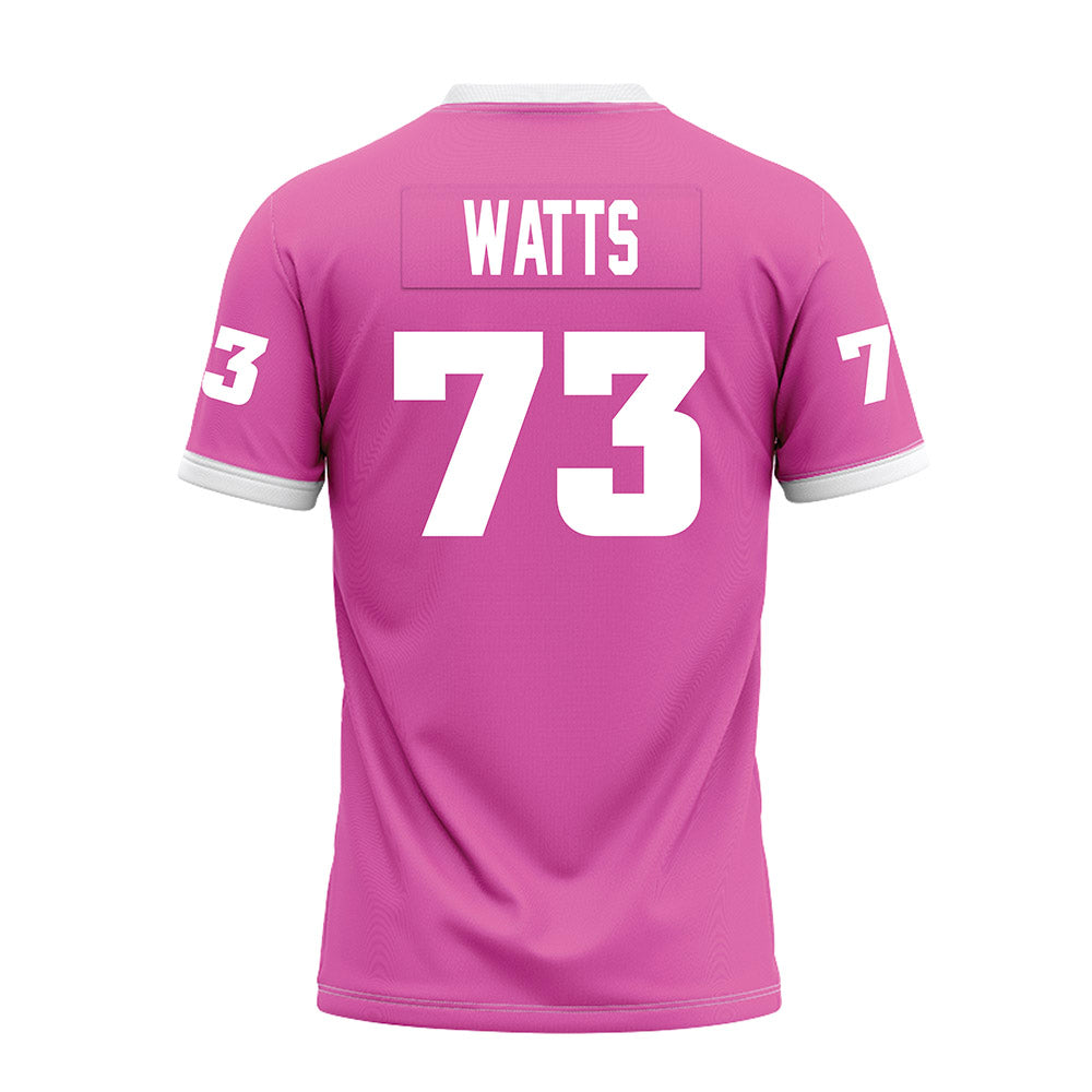 UTC - NCAA Football : Malik Watts - Pink Premium Football Jersey-1
