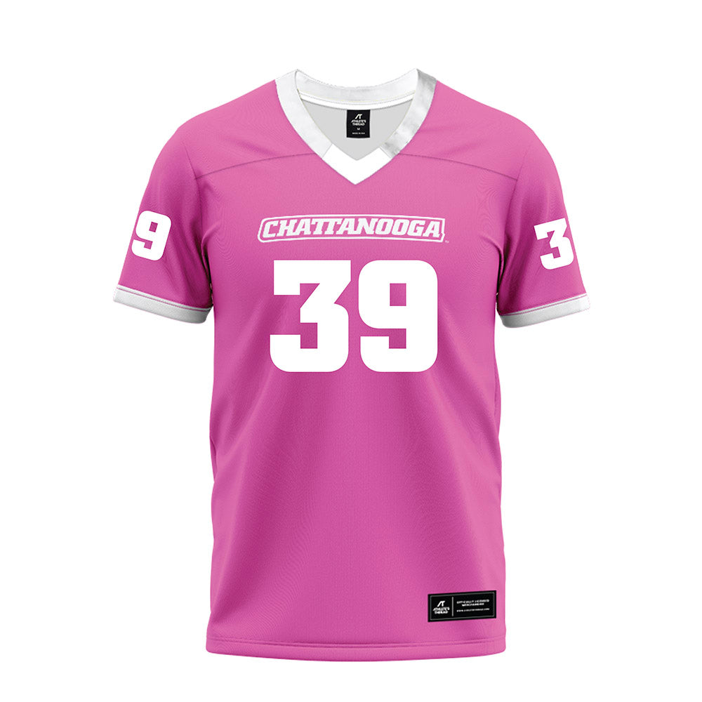 UTC - NCAA Football : Jarian Dunlap Jr - Pink Premium Football Jersey-0