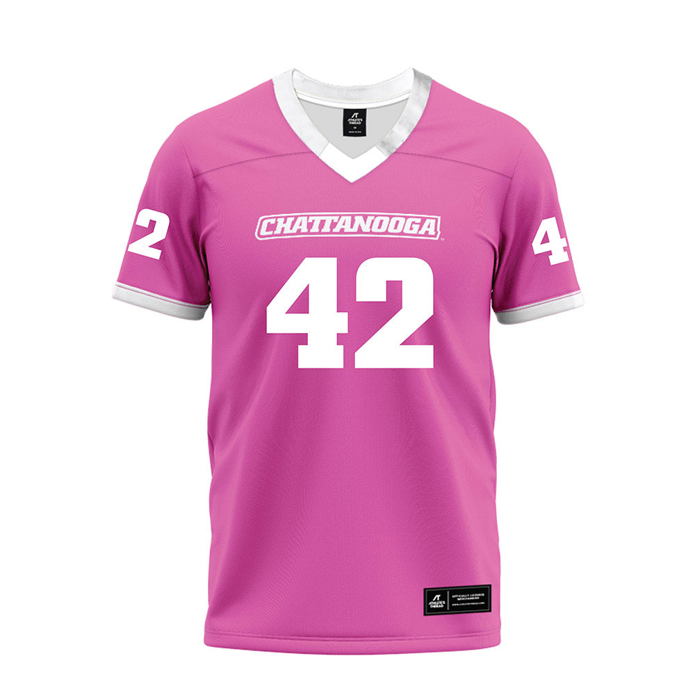 UTC - NCAA Football : Zion Rutledge - Pink Premium Football Jersey