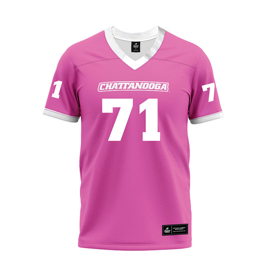 UTC - NCAA Football : Connor Coffman - Pink Premium Football Jersey-0