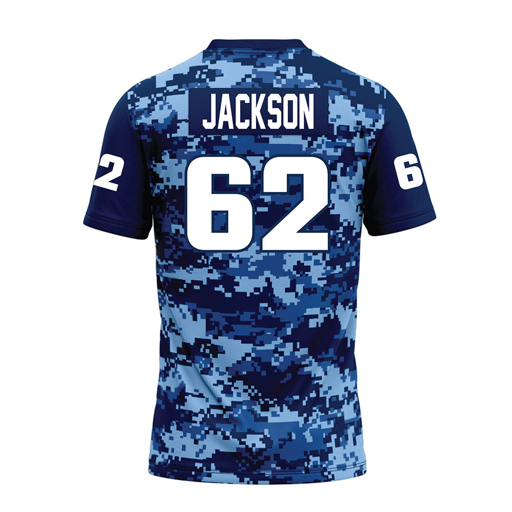 UTC - NCAA Football : Tracy Jackson - Navy Premium Football Jersey