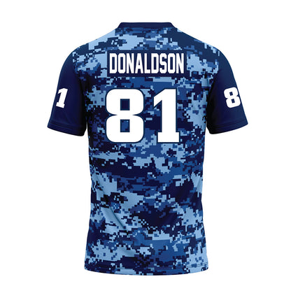 UTC - NCAA Football : Brohns Donaldson - Navy Premium Football Jersey-1