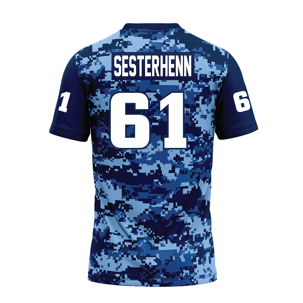 UTC - NCAA Football : Peter Sesterhenn - Navy Premium Football Jersey