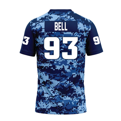 UTC - NCAA Football : Mekhi Bell - Navy Premium Football Jersey-1