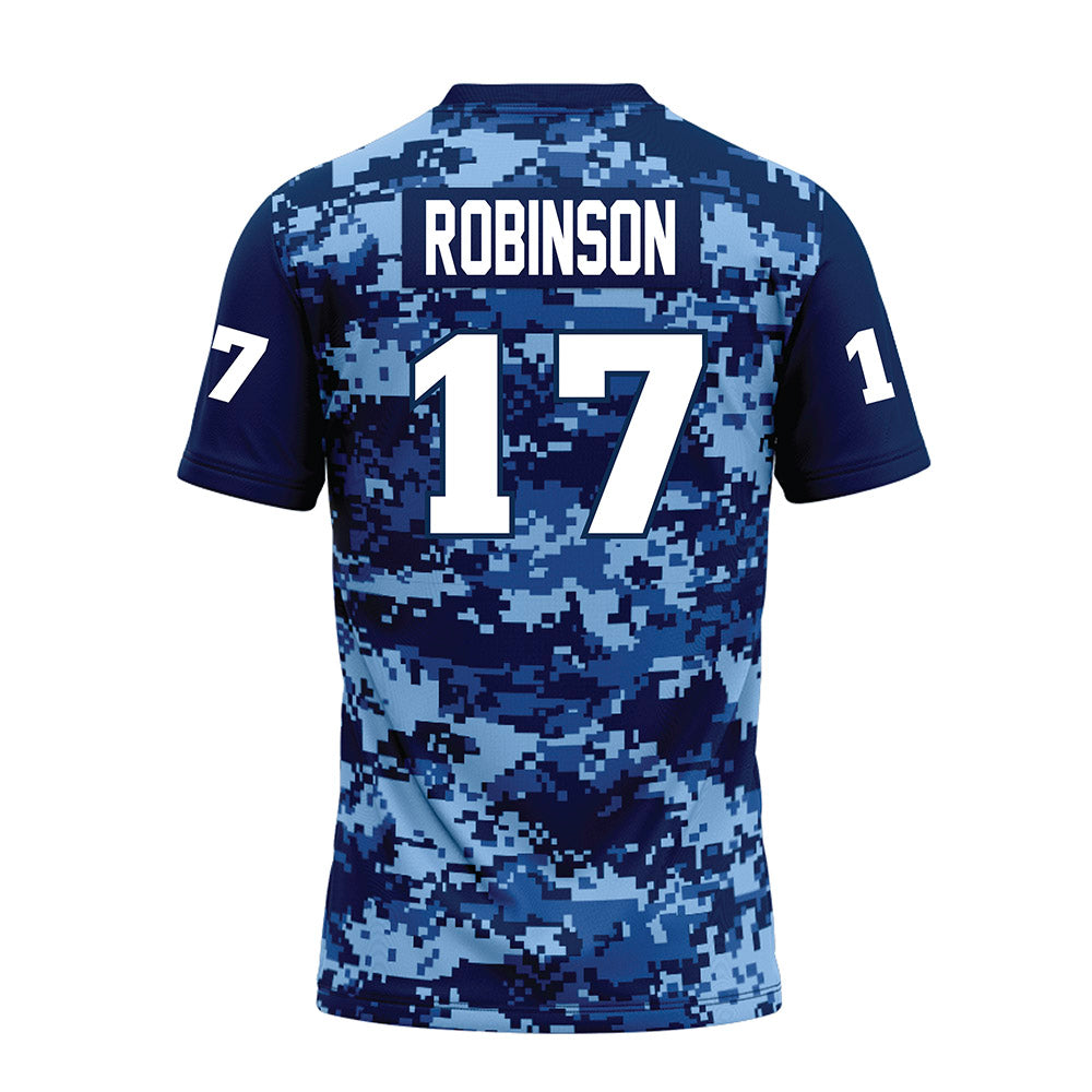 UTC - NCAA Football : LaRawn Robinson - Navy Premium Football Jersey-1