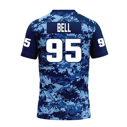 UTC - NCAA Football : Ryan Bell - Navy Premium Football Jersey-1