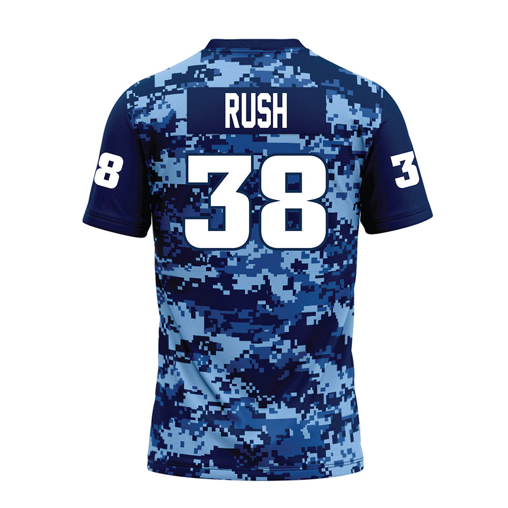 UTC - NCAA Football : Jayden Rush - Navy Premium Football Jersey-1