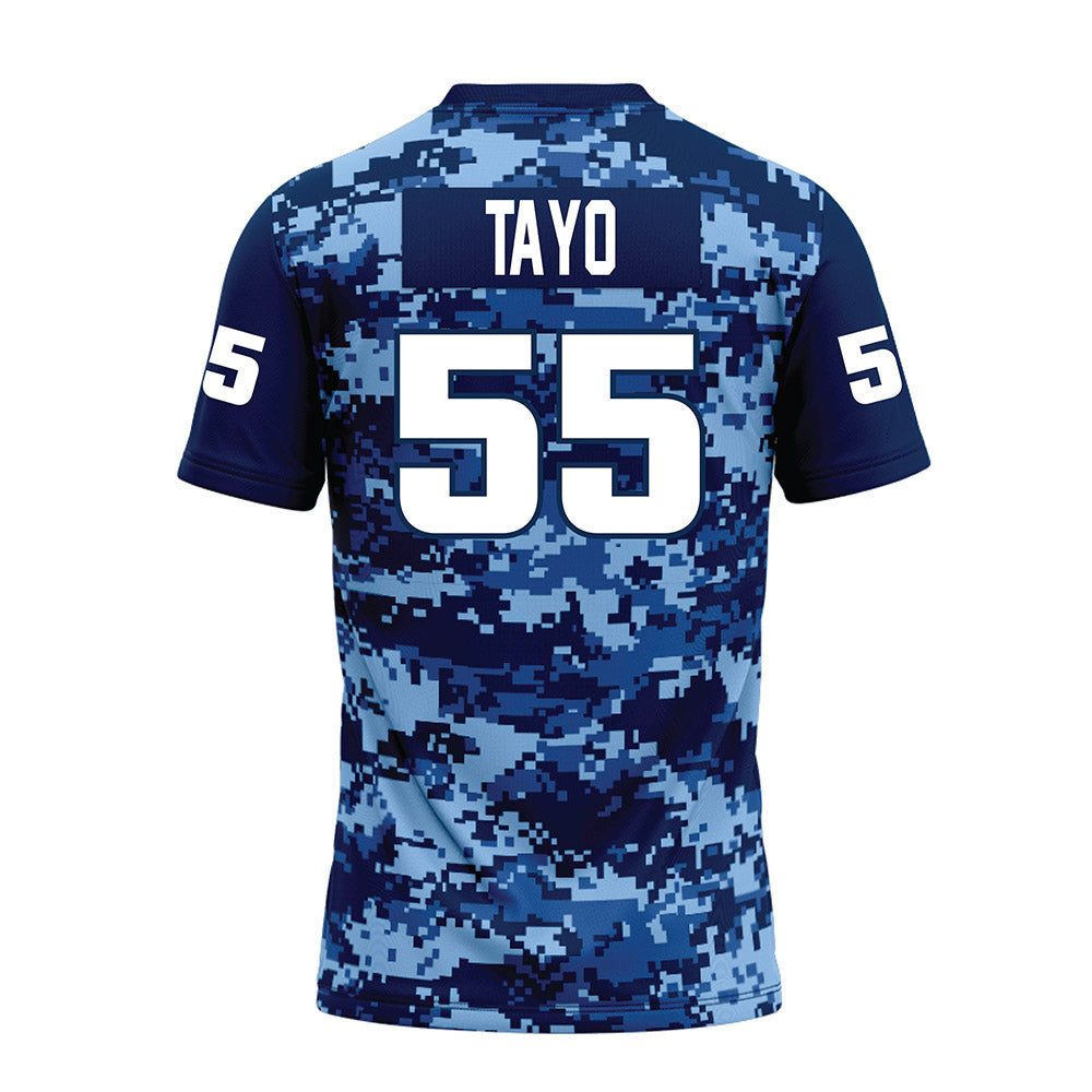 UTC - NCAA Football : Ky Tayo - Navy Premium Football Jersey-1
