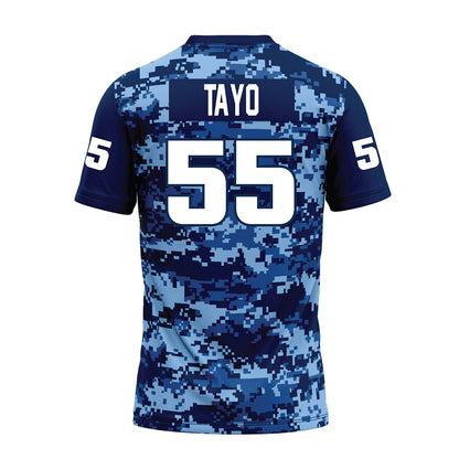 UTC - NCAA Football : Ky Tayo - Navy Premium Football Jersey-1