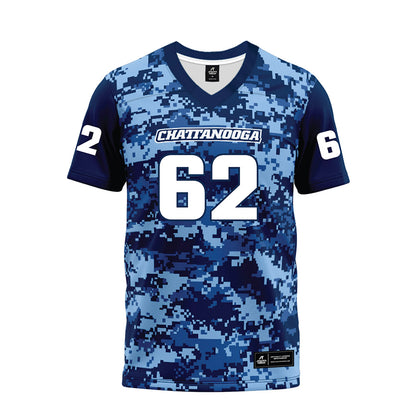 UTC - NCAA Football : Tracy Jackson - Navy Premium Football Jersey