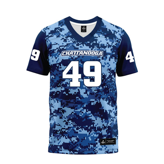 UTC - NCAA Football : Gunnar Clary - Navy Premium Football Jersey-0