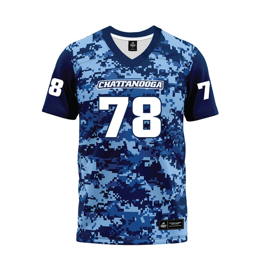 UTC - NCAA Football : Jared Bafford - Navy Premium Football Jersey-0