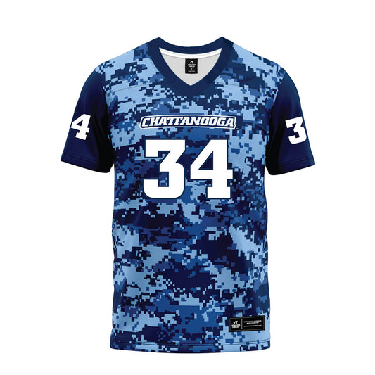 UTC - NCAA Football : Amari Matthews - Navy Premium Football Jersey-0