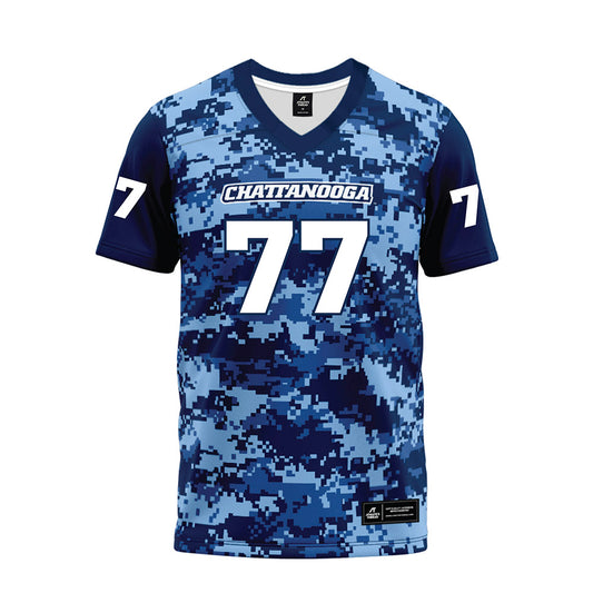 UTC - NCAA Football : Jared Bafford - Navy Premium Football Jersey-0