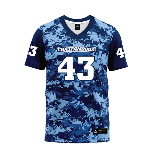 UTC - NCAA Football : Jaden Gaines - Navy Premium Football Jersey