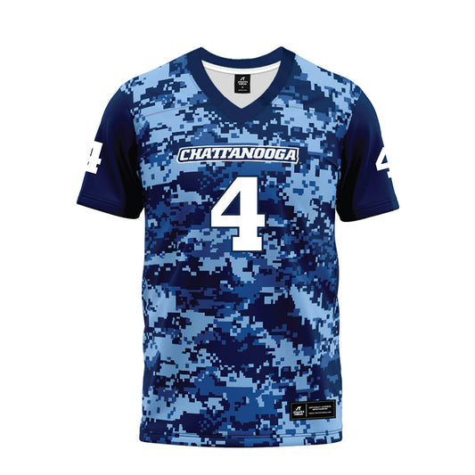 UTC - NCAA Football : AJ Little - Navy Premium Football Jersey-0