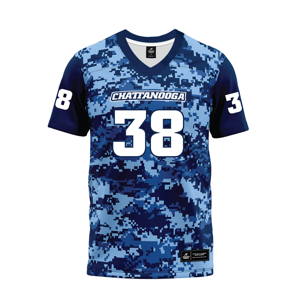 UTC - NCAA Football : Jayden Rush - Navy Premium Football Jersey-0