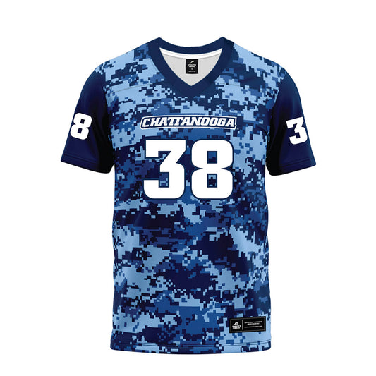 UTC - NCAA Football : Jayden Rush - Navy Premium Football Jersey-0