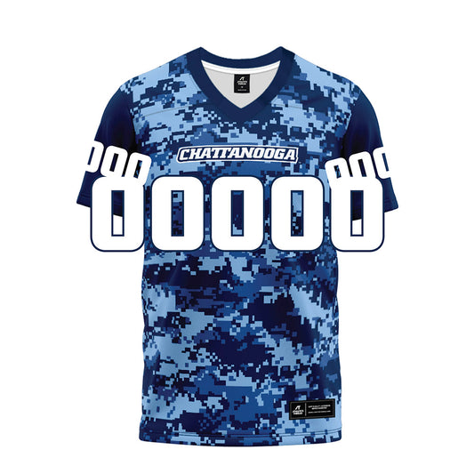 UTC - NCAA Football : Kelby Glaze - Navy Premium Football Jersey-0