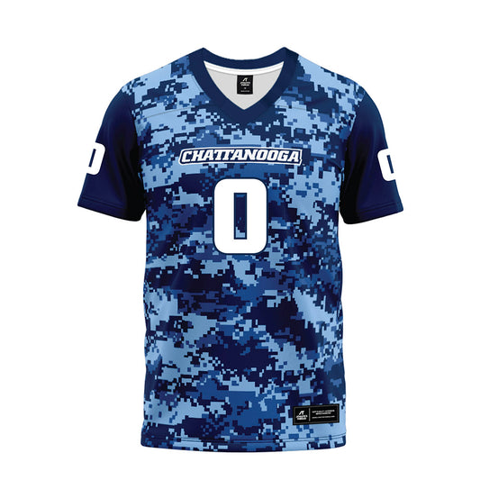 UTC - NCAA Football : Journey Wyche - Navy Premium Football Jersey-0