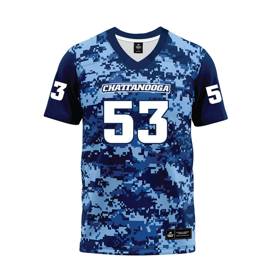 UTC - NCAA Football : BJ Ragland Jr - Navy Premium Football Jersey-0