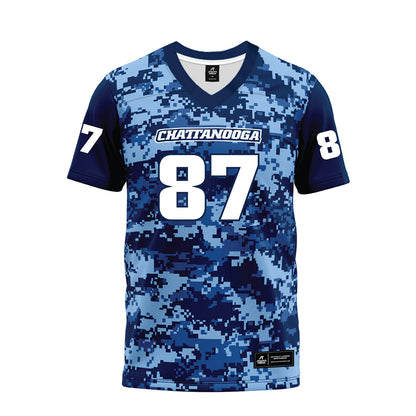 UTC - NCAA Football : Landon Strickland - Navy Premium Football Jersey-0