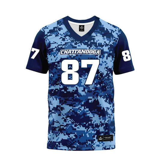 UTC - NCAA Football : Landon Strickland - Navy Premium Football Jersey-0