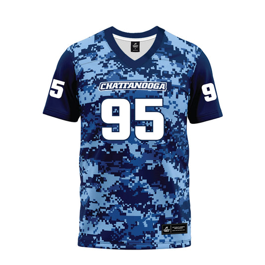 UTC - NCAA Football : Ryan Bell - Navy Premium Football Jersey-0