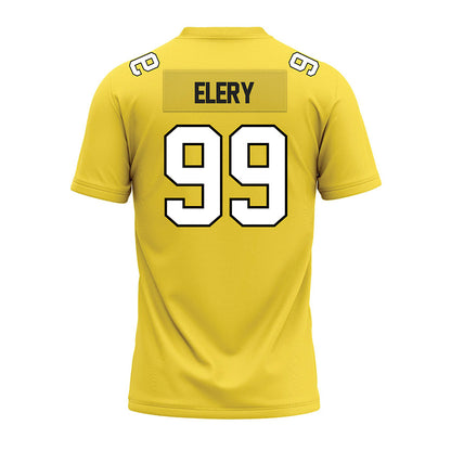 Centre College - NCAA Football : DeVaughn Elery - Gold Premium Football Jersey-1