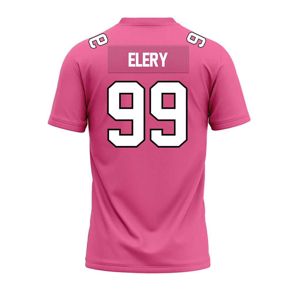 Centre College - NCAA Football : DeVaughn Elery - Pink Premium Football Jersey-1