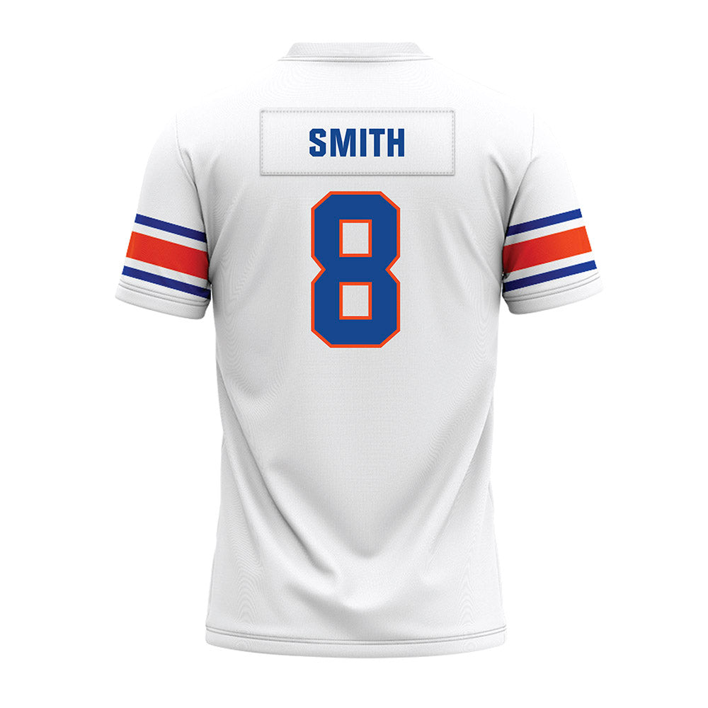 Boise State - NCAA Football : Sherrod Smith - White Premium Football Jersey-1