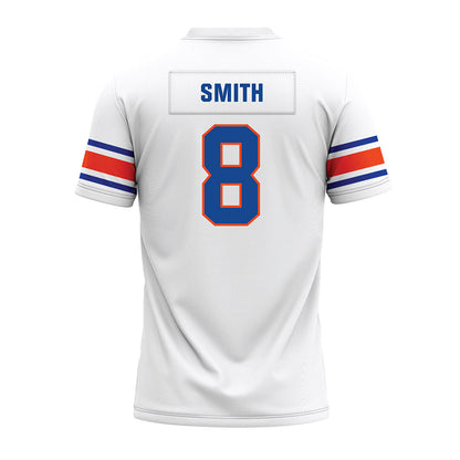 Boise State - NCAA Football : Sherrod Smith - White Premium Football Jersey-1