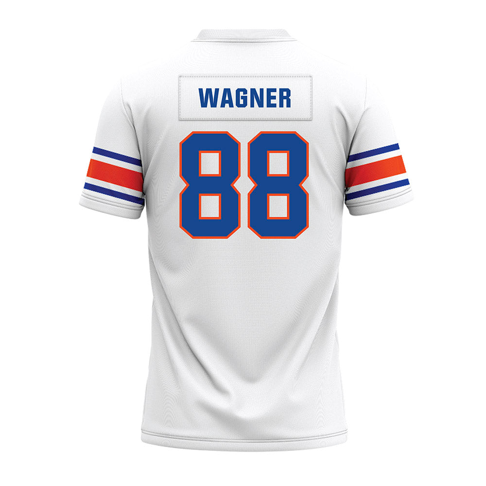 Boise State - NCAA Football : Matt Wagner - White Premium Football Jersey