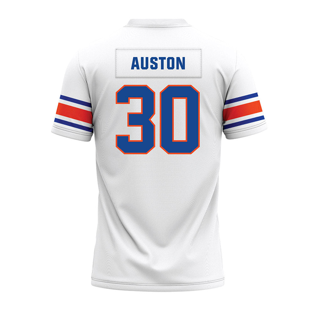 Boise State - NCAA Football : Adam Auston - White Premium Football Jersey-1