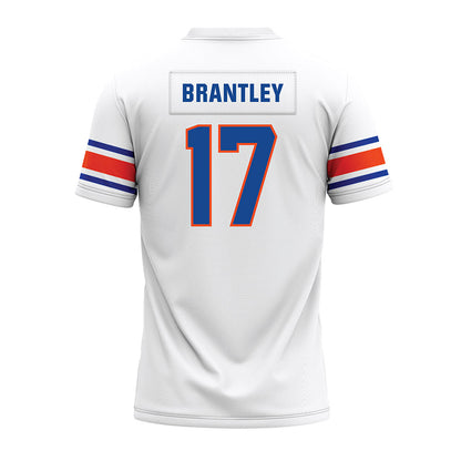 Boise State - NCAA Football : Logan Brantley - White Premium Football Jersey-1