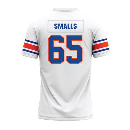 Boise State - NCAA Football : Hakeim Smalls - White Premium Football Jersey-1