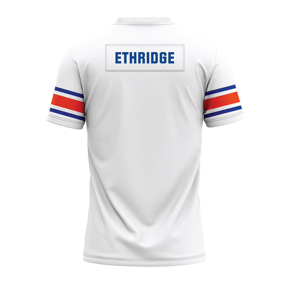 Boise State - NCAA Football : Tyler Ethridge - White Premium Football Jersey-1