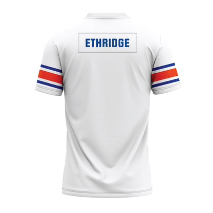 Boise State - NCAA Football : Tyler Ethridge - White Premium Football Jersey-1