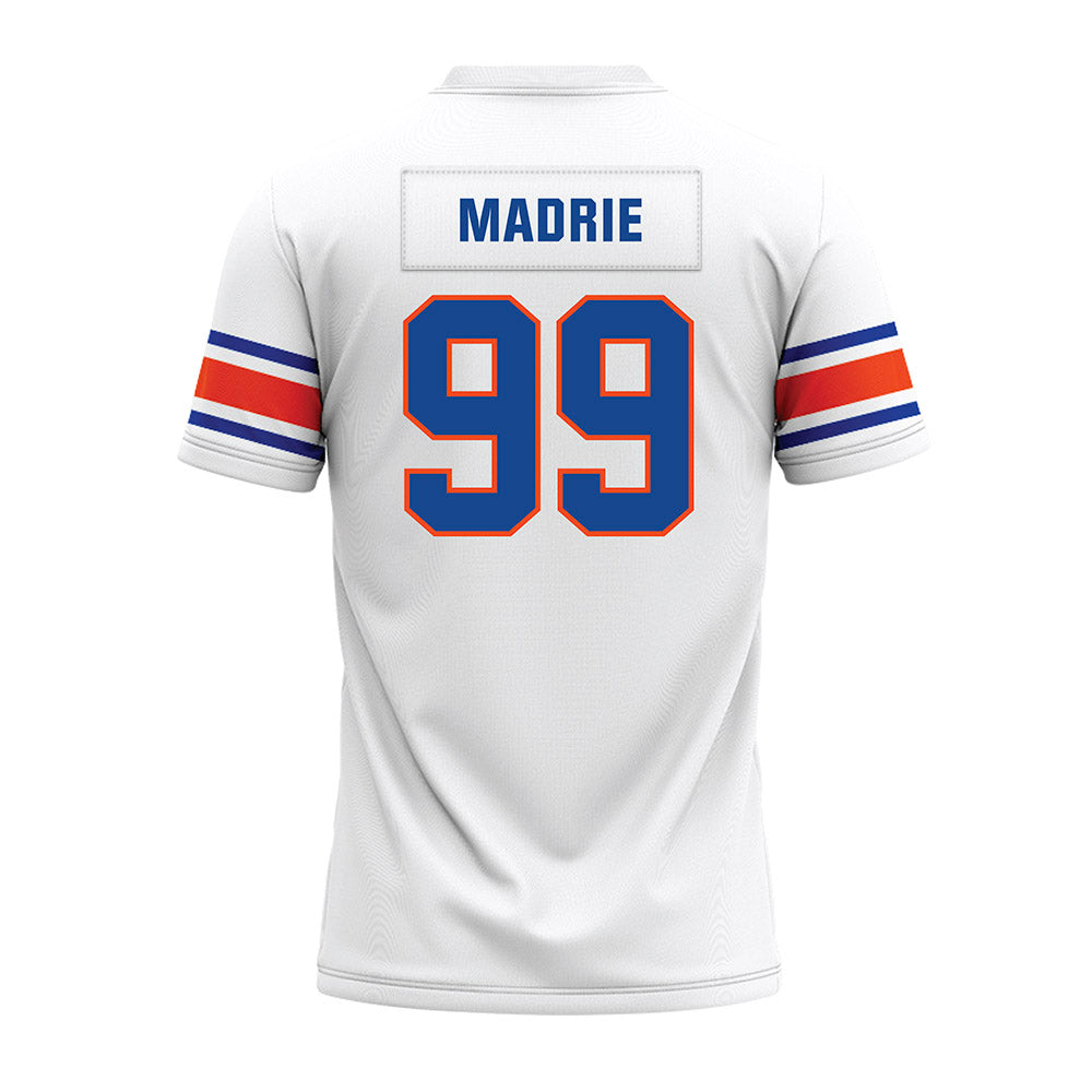 Boise State - NCAA Football : Michael Madrie - White Premium Football Jersey-1