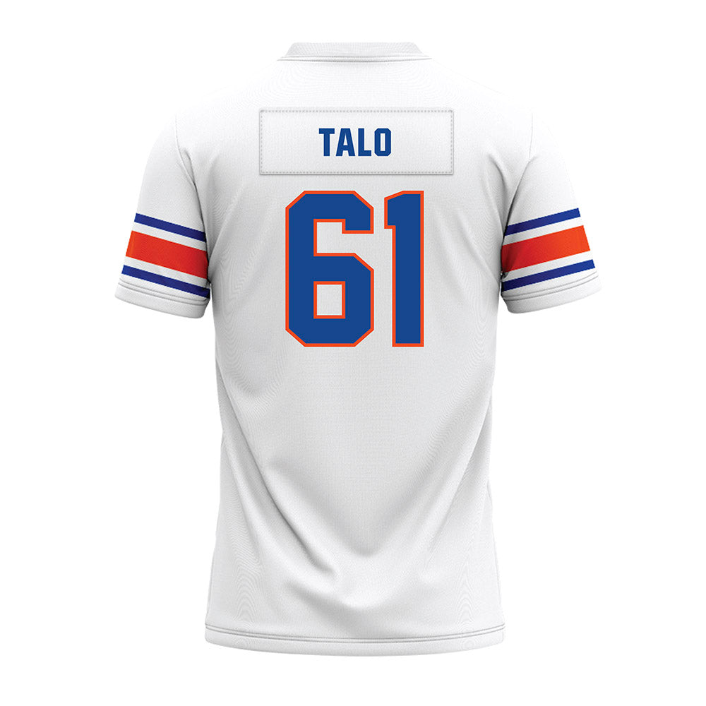Boise State - NCAA Football : JJ Talo - White Premium Football Jersey