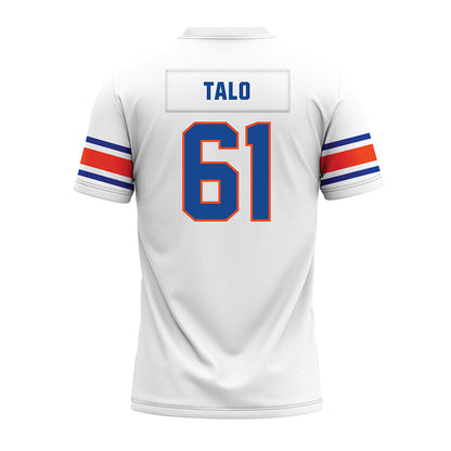 Boise State - NCAA Football : JJ Talo - White Premium Football Jersey