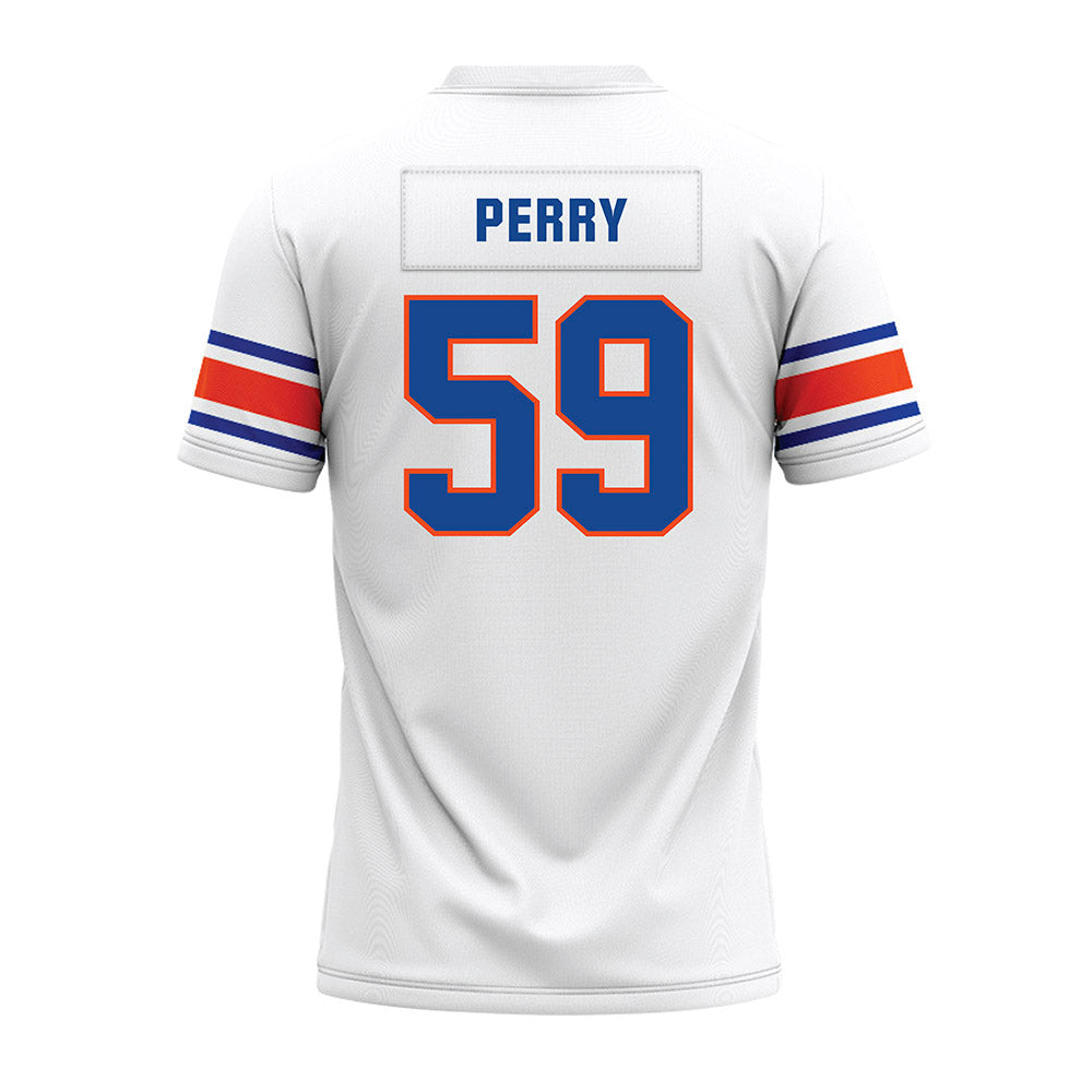 Boise State - NCAA Football : Jameson Perry - White Premium Football Jersey-1