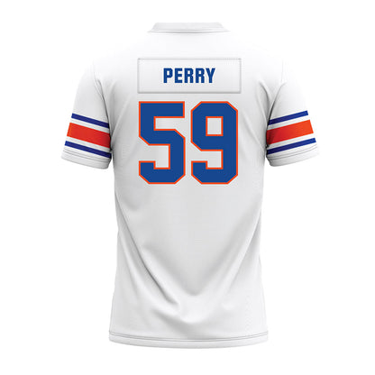 Boise State - NCAA Football : Jameson Perry - White Premium Football Jersey-1