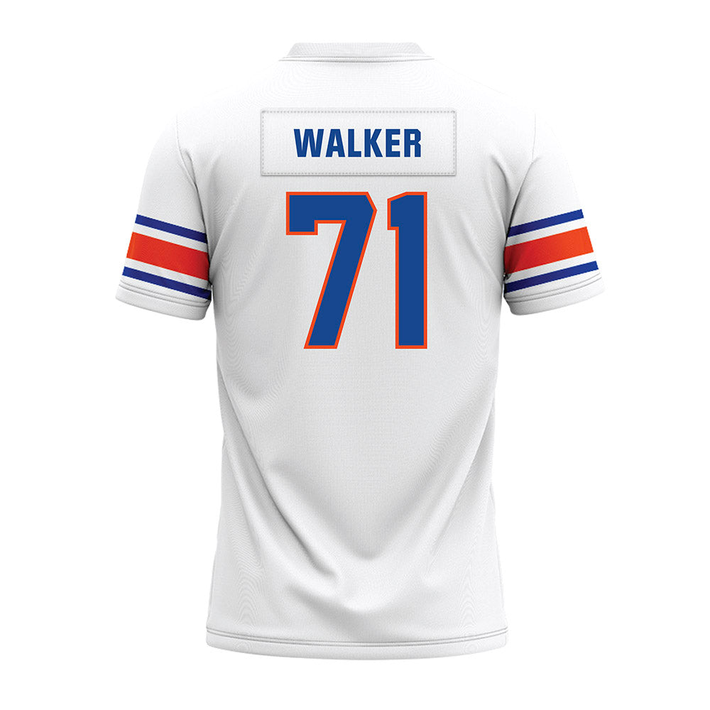 Boise State - NCAA Football : Miles Walker - White Premium Football Jersey-1