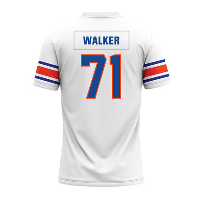 Boise State - NCAA Football : Miles Walker - White Premium Football Jersey-1