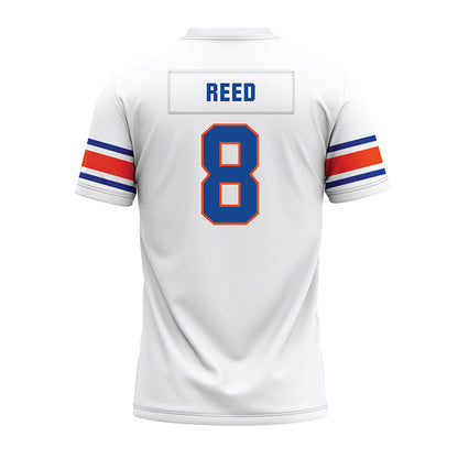 Boise State - NCAA Football : Markel Reed - White Premium Football Jersey