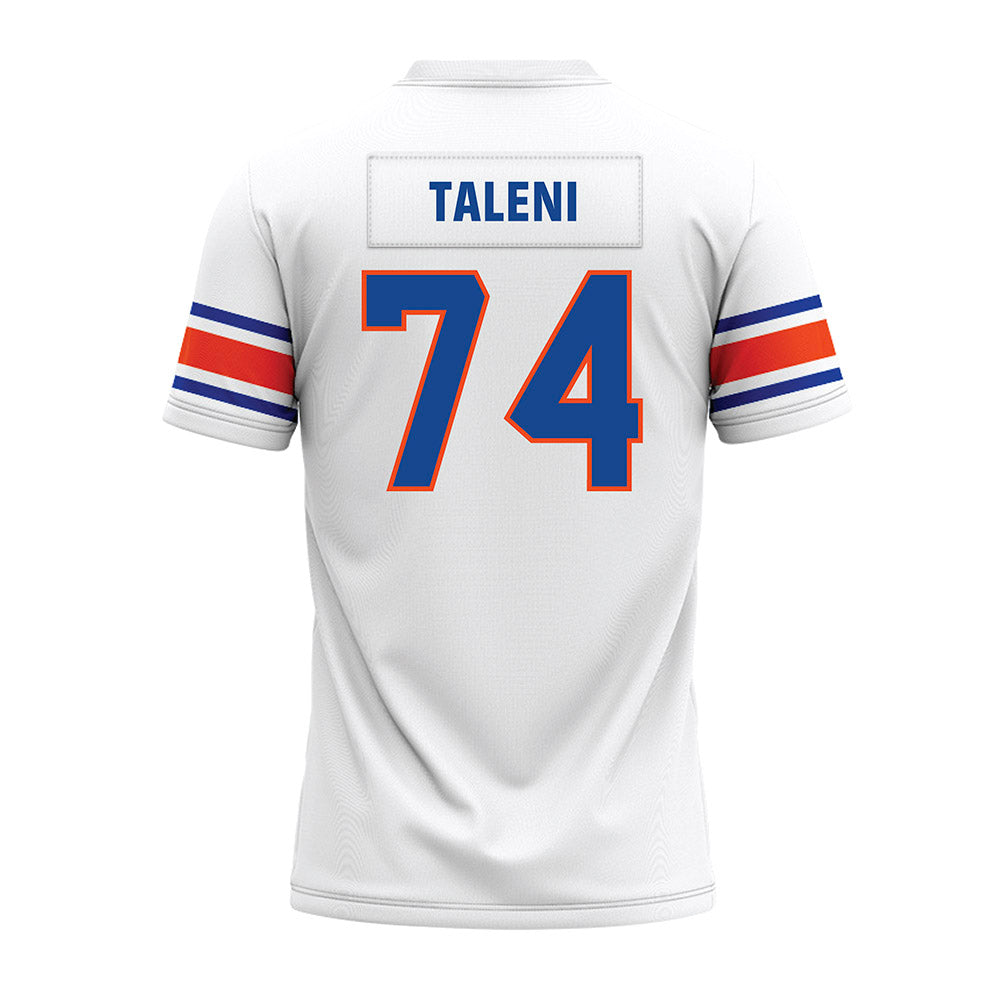 Boise State - NCAA Football : Alma Taleni - White Premium Football Jersey-1
