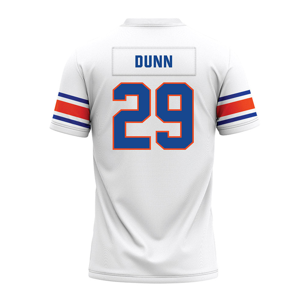 Boise State - NCAA Football : Lincoln Dunn - White Premium Football Jersey-1