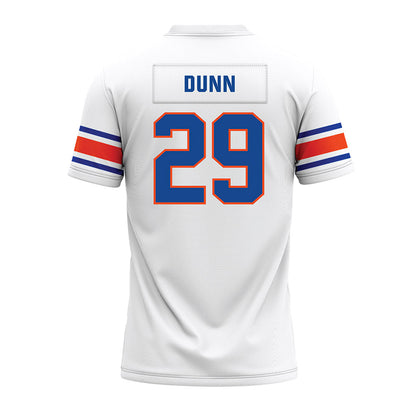 Boise State - NCAA Football : Lincoln Dunn - White Premium Football Jersey-1